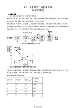 2022北京初三二模化学汇编：科普阅读题-答案
